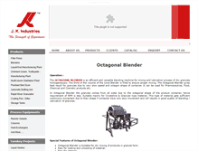 Tablet Screenshot of octagonalblender.com